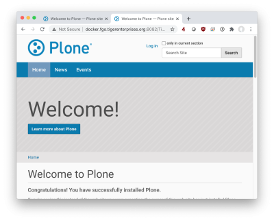 Plone Running
