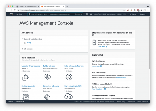 AWS Academy - Launching Lab 4