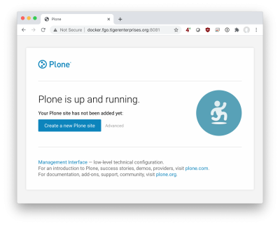Plone Setup 1