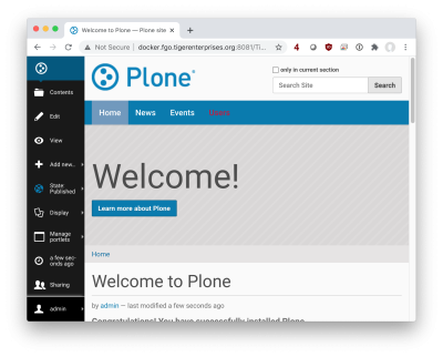 Plone Setup 3