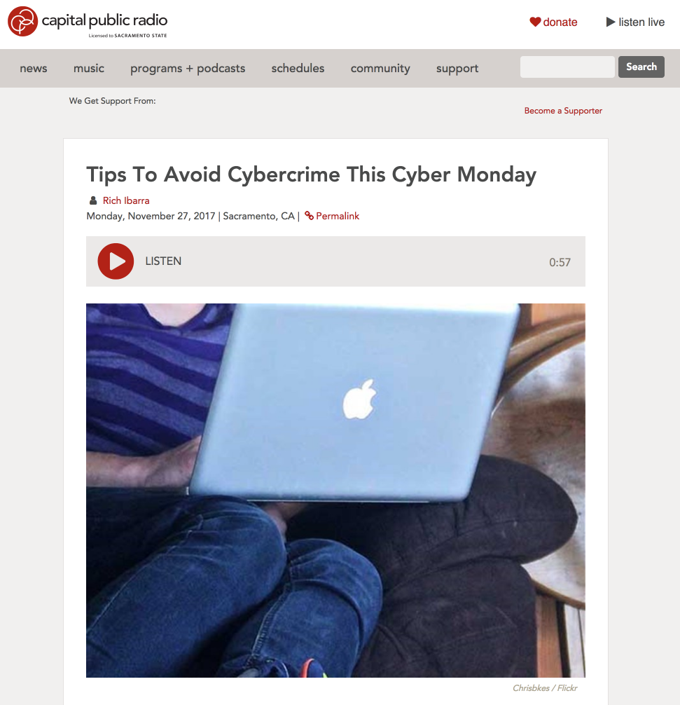 Tips To Avoid Cybercrime This Cyber Monday